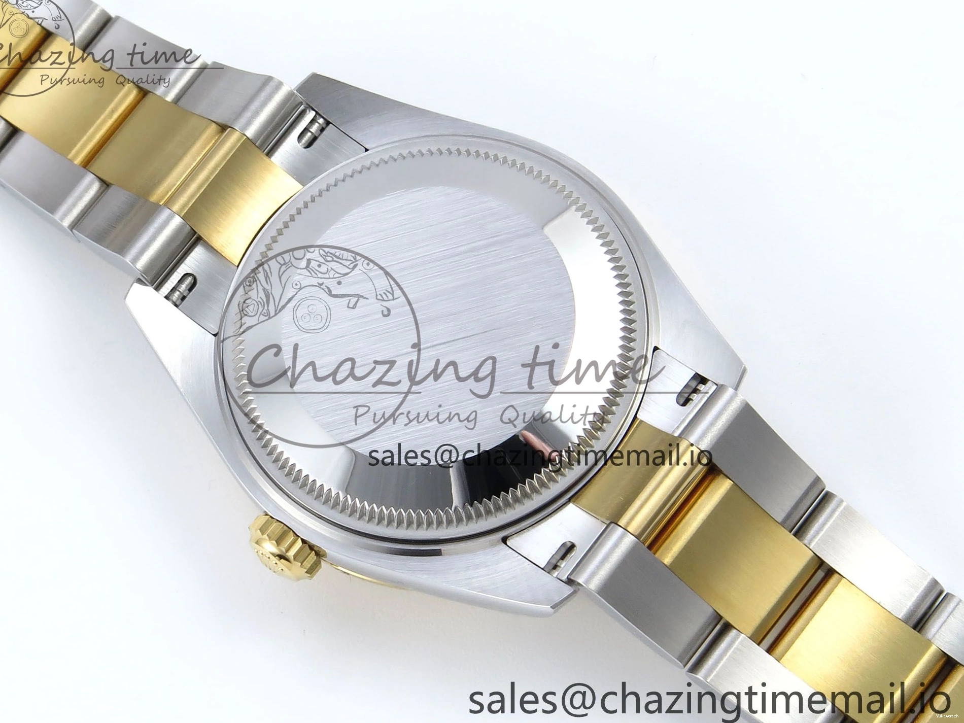 White ARF SS 904L MOP YG Best DateJust 1:1 Oyster ETA Steel 278273 Edition Bracelet 31 2688 on Dial 0110